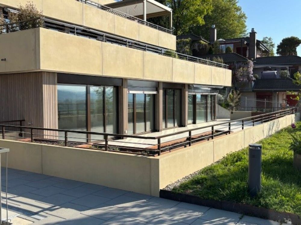4½-Zimmer-Terrassenhaus mit Aussicht auf Alpen und Aarelandschaft - Bild 2