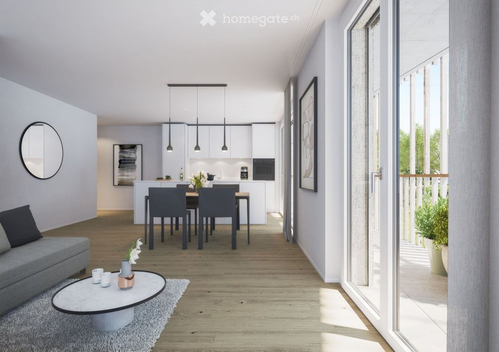 Letzte Gelegenheit! Nachmieter gesucht! Erstbezug 3.5-Zimmer-Neubauwohnung in Küngoldingen - Bild 3