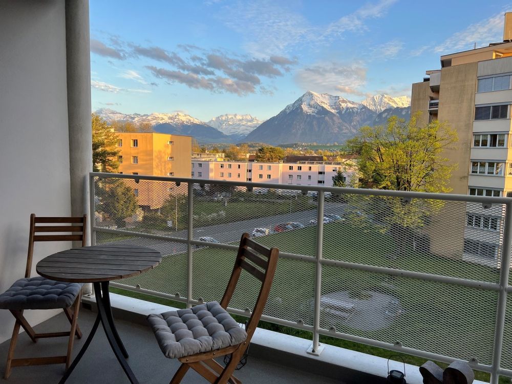 Wohnkomfort und Aussicht der Extraklasse - Balkon