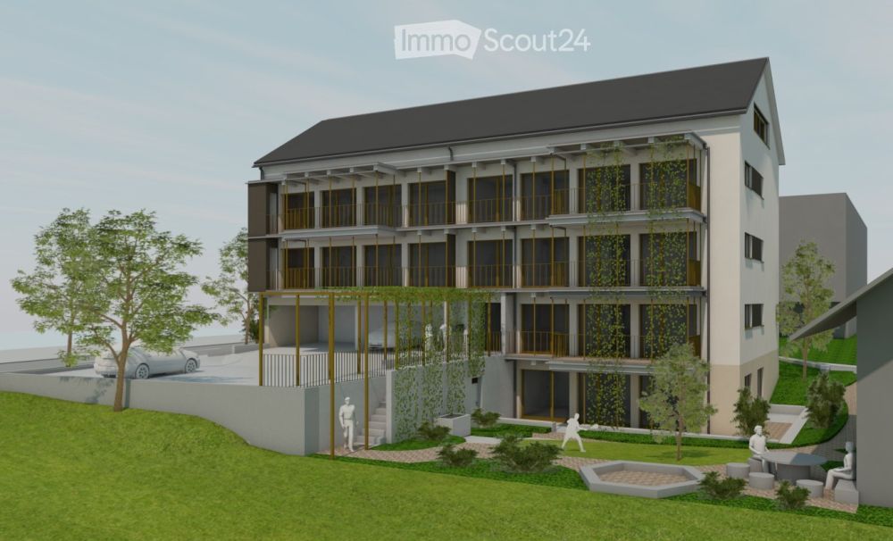 ERSTVERMIETUNG:  grosse 4.5-Zimmer-Dachwohnung mit überdachter Terrasse - Bild 1