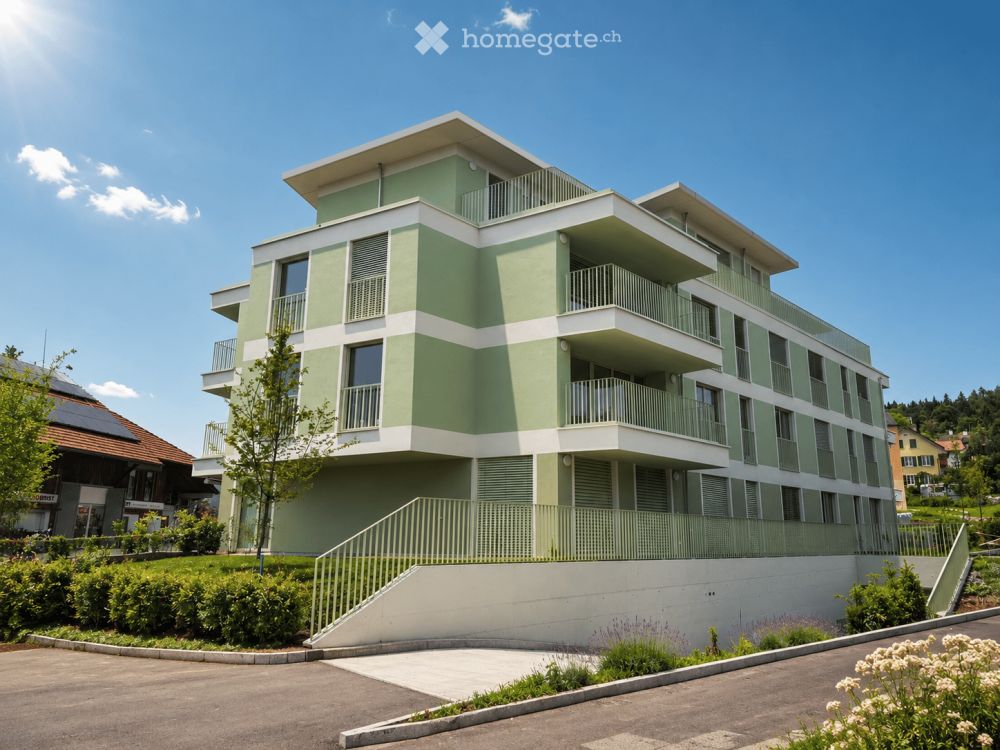 Moderne 2.5-Zimmer-Neubauwohnung im ruhigen Hedingen - Bild 1