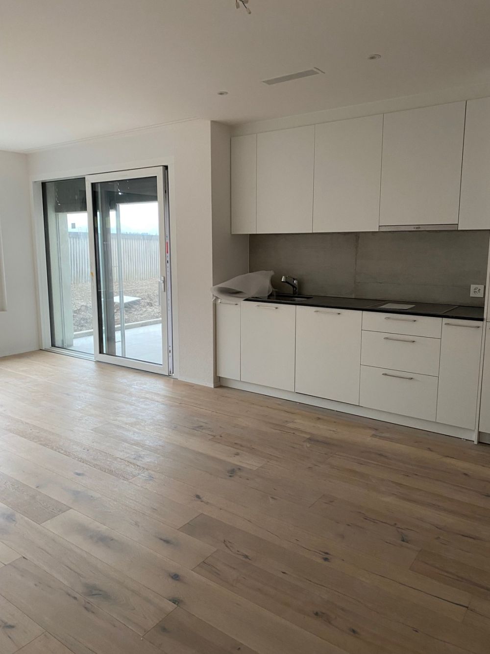 Erstvermietung moderne 2.5 Zimmer Parterrewohnung mit Sitzplatz, Minergie P - Bild 1