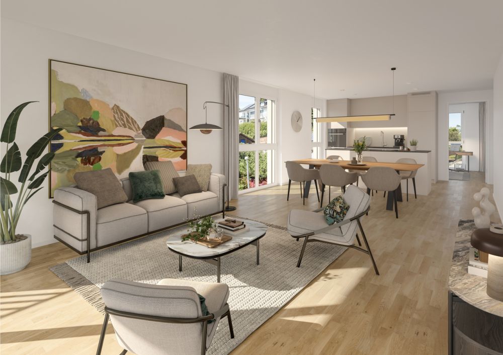 Neubau Fluhblick - Wohnen mit Aussicht, Komfort und Lebensqualität - Bild 2