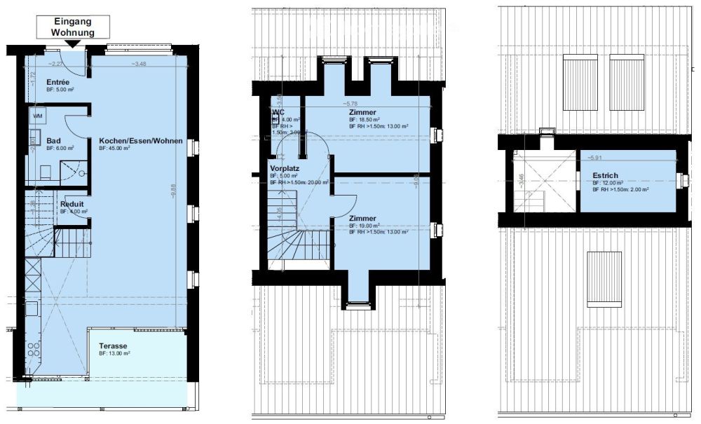 Helle, grosszügige 3,5 Zimmer Maisonette-Wohnung - Bild 3