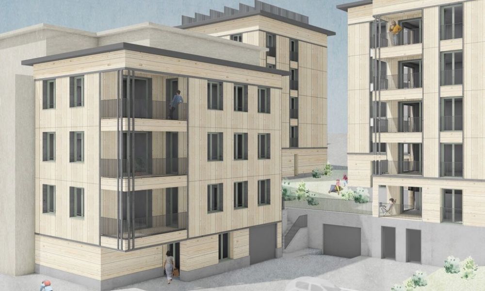 4.5-Zimmer-Ferienwohnung in Davos - Aussenansicht