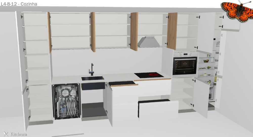 3 ½ PIÈCES - Neuf proche toutes commodités - Cuisine (image de synthèse)