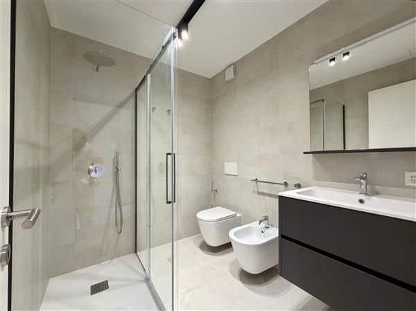 Cassarate: Appartamento arredato  1.5 locali - Bagno