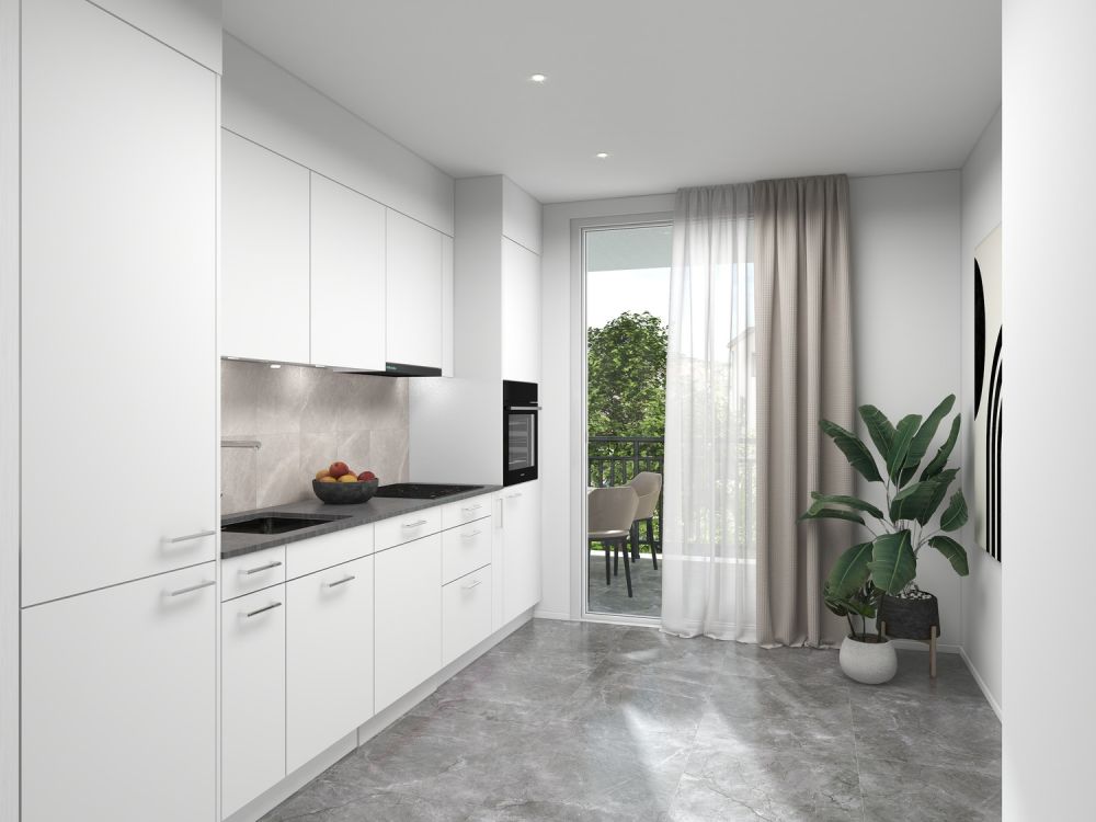 Erstbezug nach Kernsanierung: 3 Moderne 4.5-Zimmer-Wohnungen mit Balkon - Bild 2