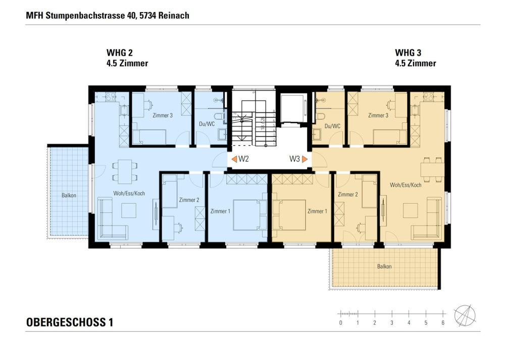 ERSTBEZUG moderne 4.5-Zimmer-Wohnung im Zentrum von Reinach - Bild 5