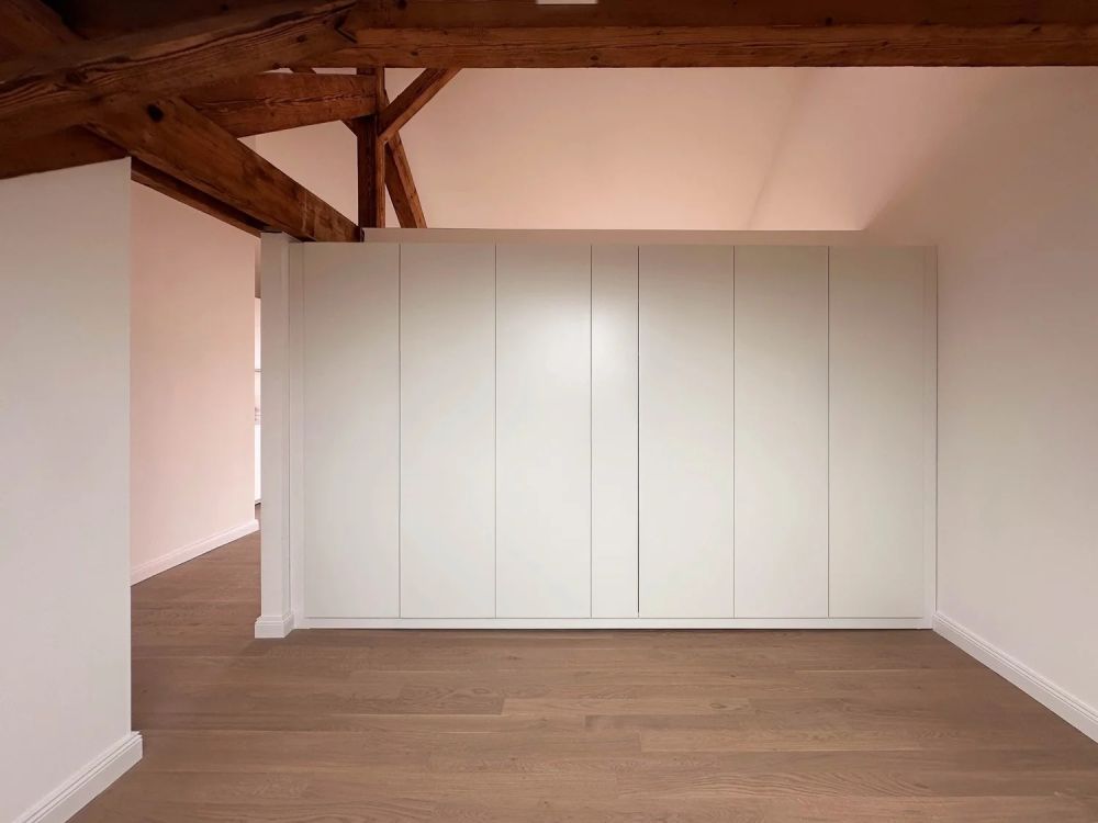 Attikawohnung mit Dachterrasse - Schlafzimmer