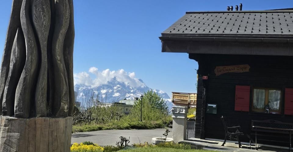 Chalet avec cachet à louer à l'année en residence secondaire - Chalet 3.5 pièces - image - 11