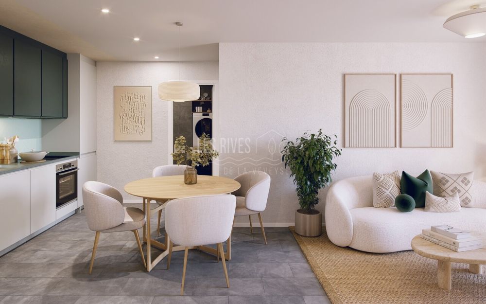 Studio neuf avec balcon - 3e étage - Les Rives de la Veveyse - Bild 1