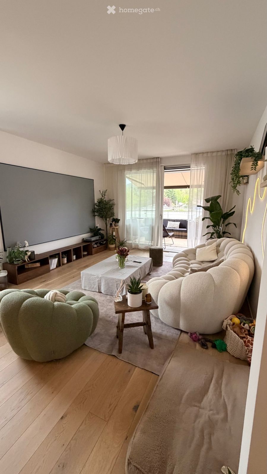 Charmant appartement en attique de 3 pièces à Troinex - Bild 1