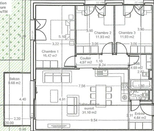 Nouvelle construction proposant des appartements de 4,5 pièces. - Bild 2