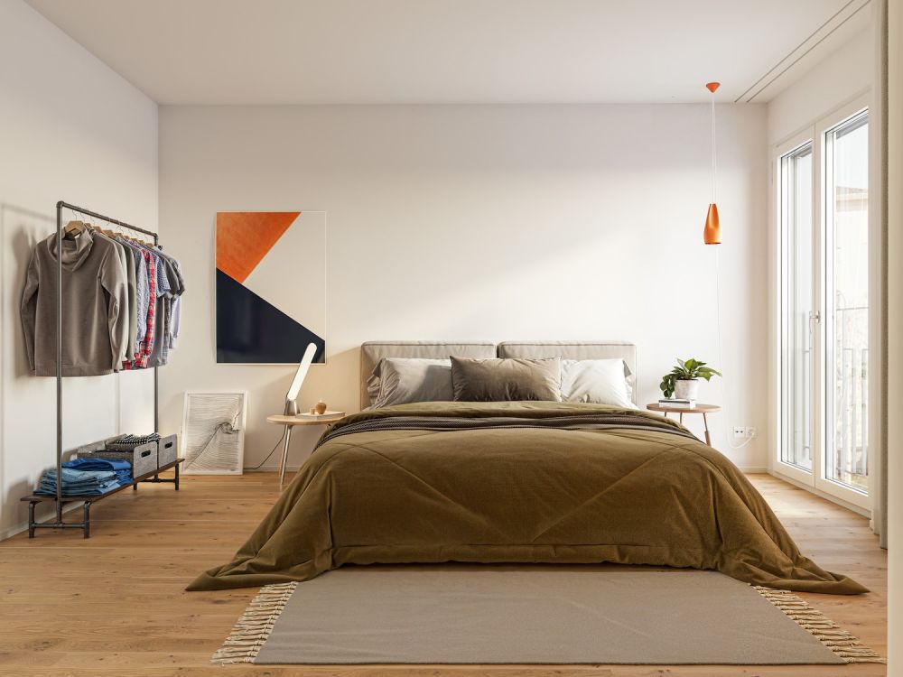 Erstvermietung KESSLERPLATZ  Urbanes Wohnen in der Stadt Schlieren - Schlafzimmer