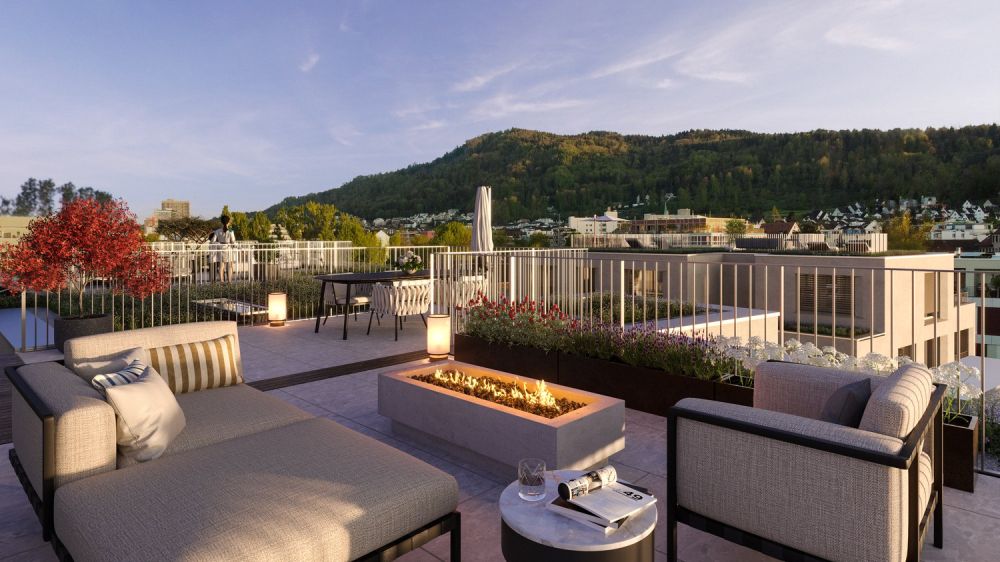 2.5-Zimmer-Wohnung mit atemberaubender Attikaterrasse - 8048 - Zürich
