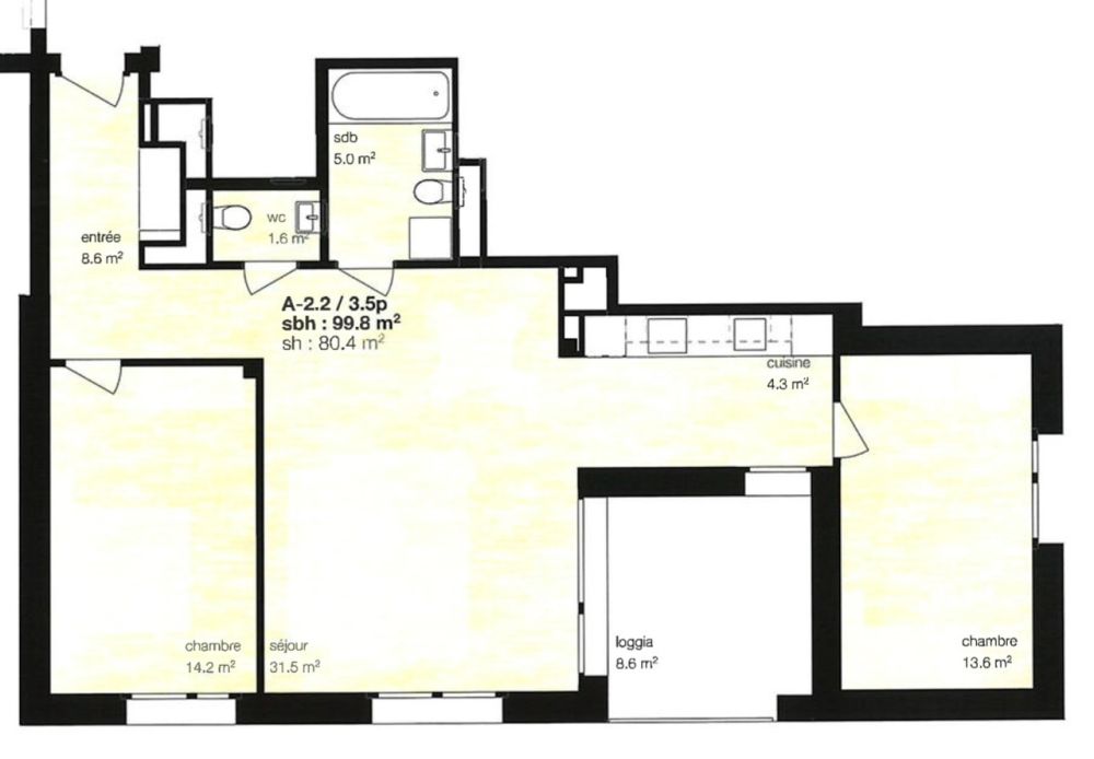 Location à l'année: appartement neuf au coeur du village de Montana - Bild 2