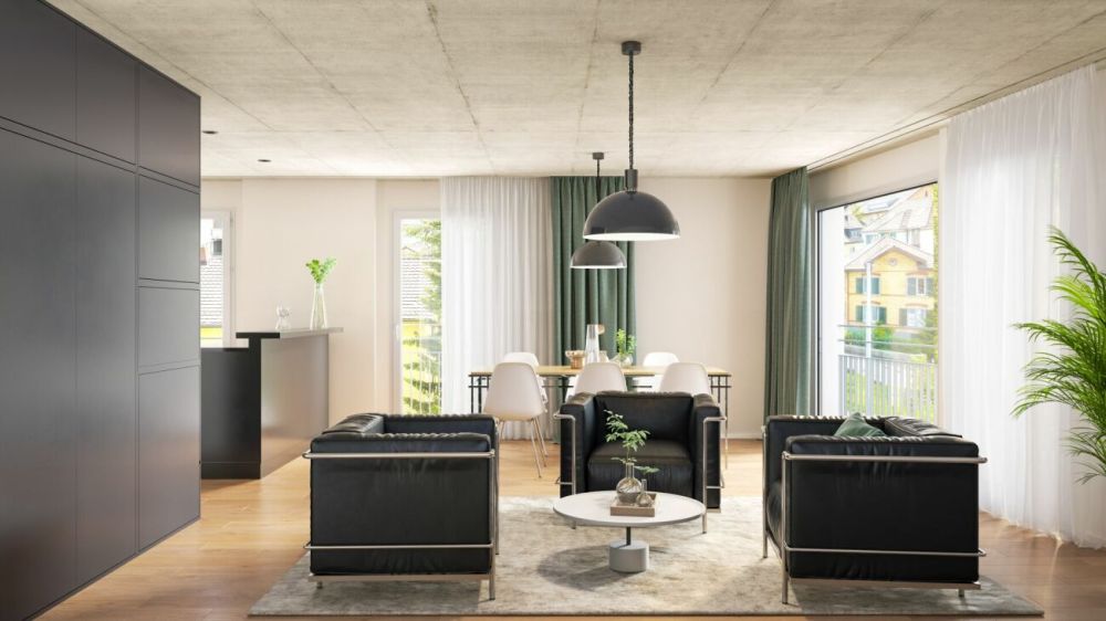 Grosszügige 4.5-Zimmer-Neubauwohnung mit hochwertigem Ausbau - Bild 2