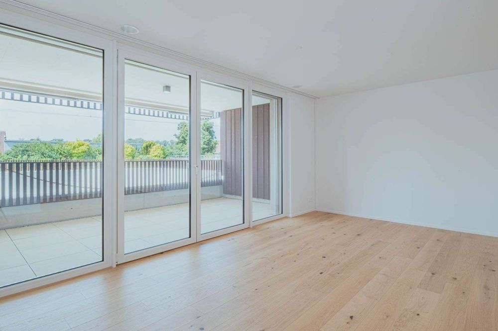 Hochwertige Neubauwohnungen im Herzen von Dachsen - Wohnzimmer