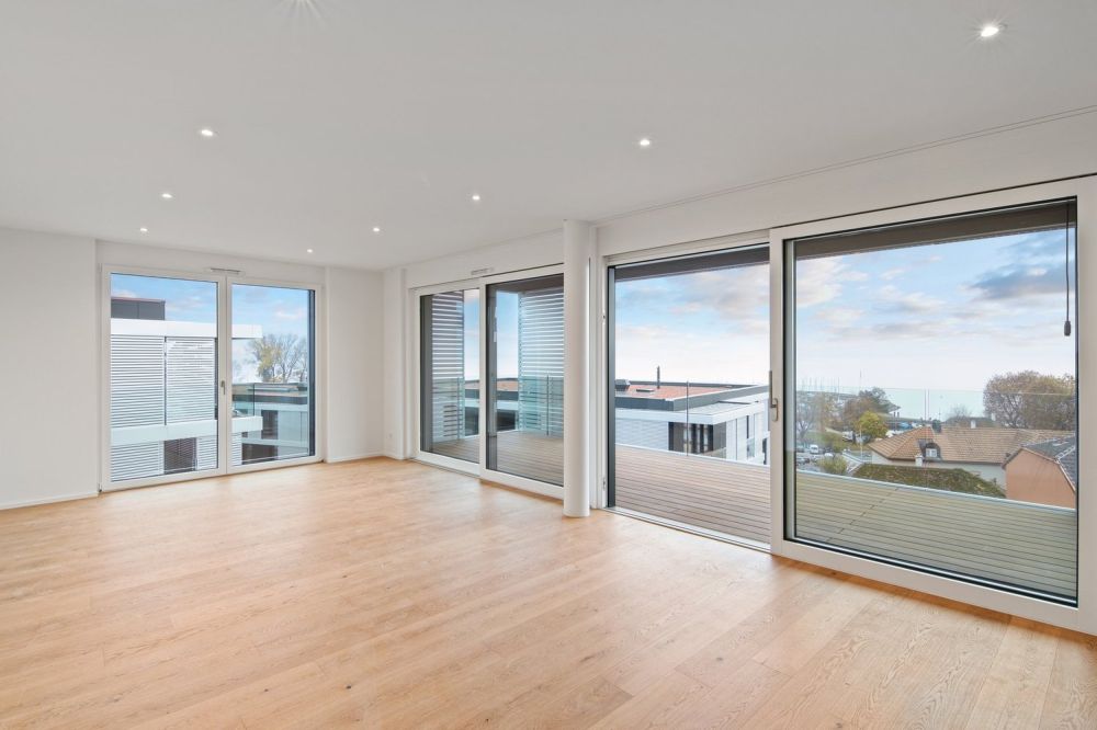 Magnifique appartement à proximité du lac de St-Aubin (NE) - Wohnzimmer