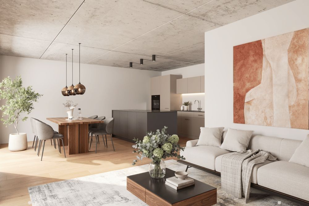 3.5 Zimmer mit Dachterrasse und Bastelraum - Bild 1
