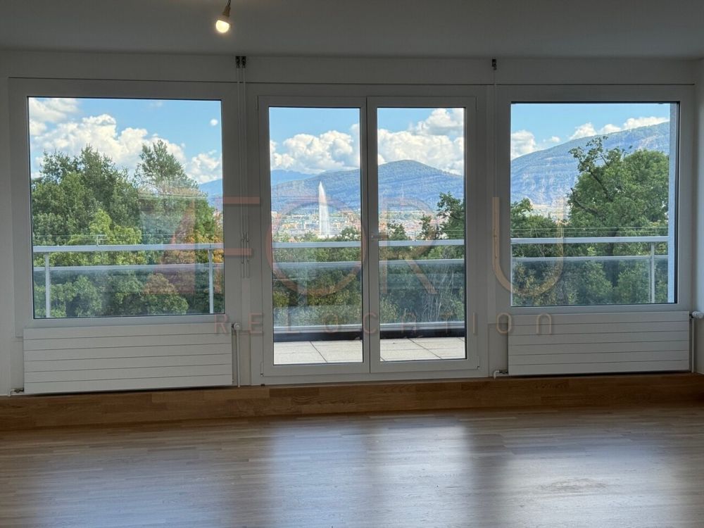 Superbe attique 6.5 pièces neuf avec 2 terrasses et vue près de l'ONU - Bild 5