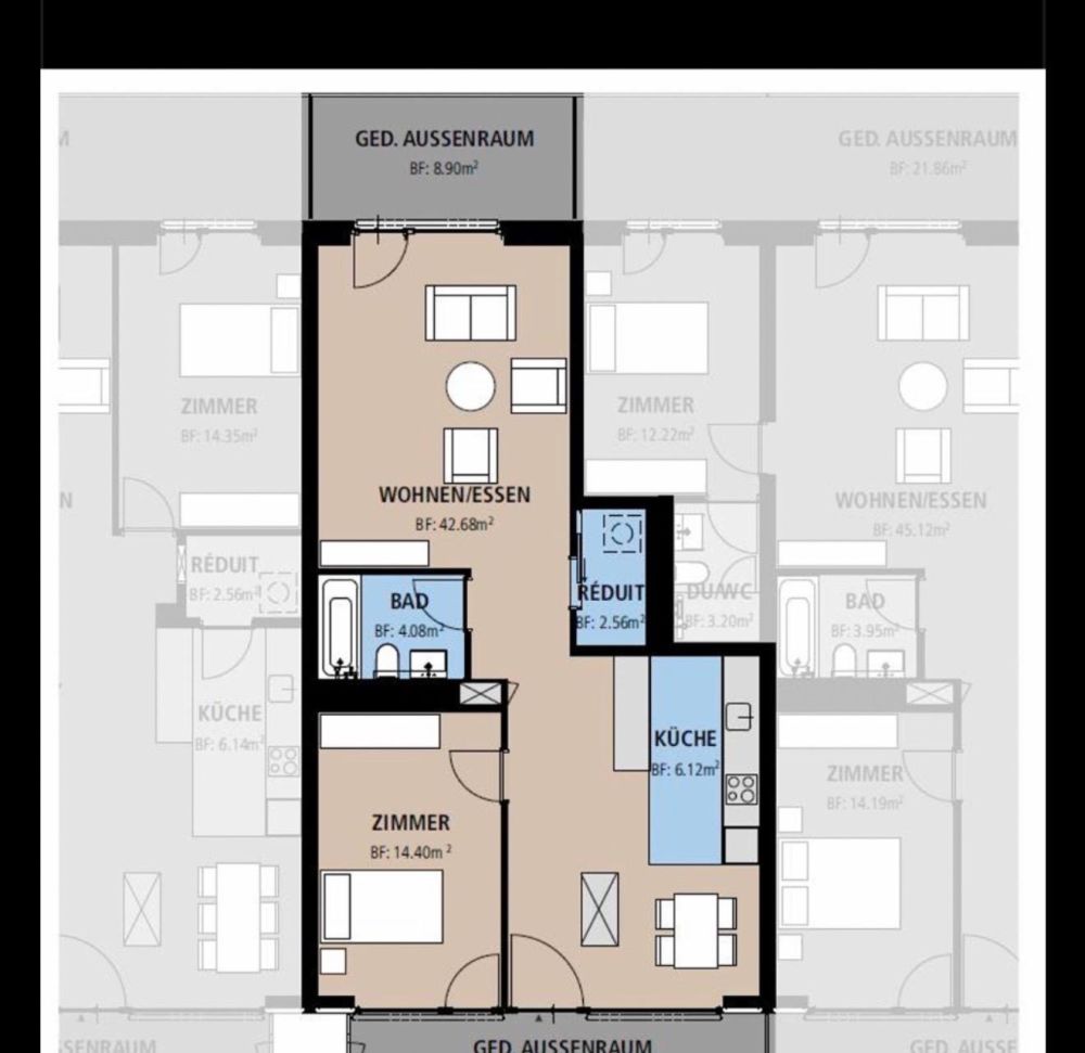 Moderne 2.5-Zimmer-Wohnung mit 70 m² in Top-Lag - Bild 8