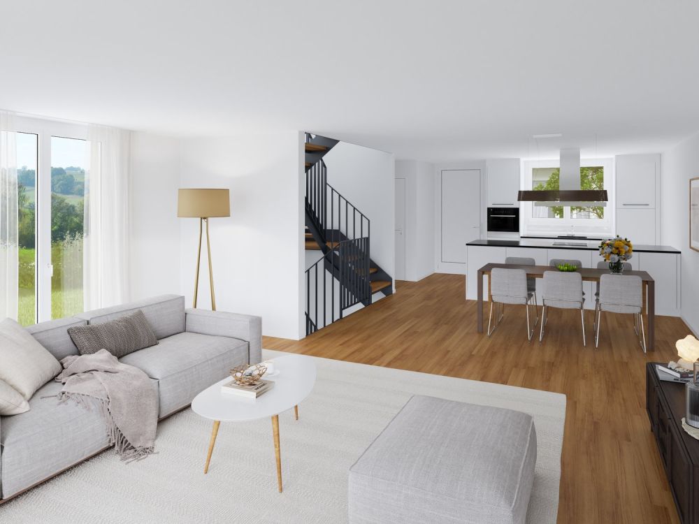 hameaudecormagens.ch - Maison mitoyenne moderne de 6,5 pièces à louer - Bild 2