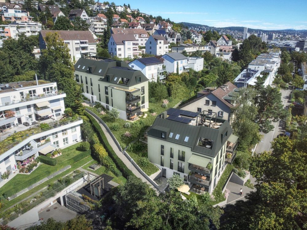 Neubauprojekt TOBELEGG  Exklusives Wohnen über der Limmat - Projekt Tobelegg