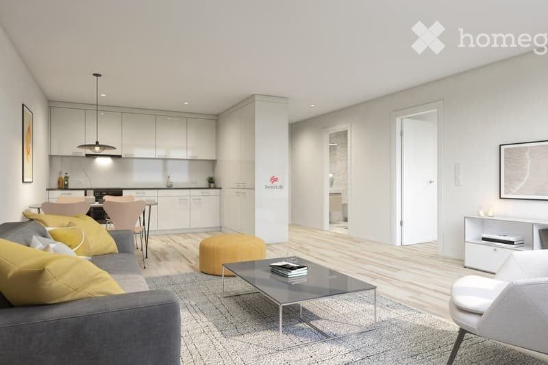 Neubauwohnung 2.5 Zimmer mit 55m2 zu Vermieten in Huttwil - Bild 1