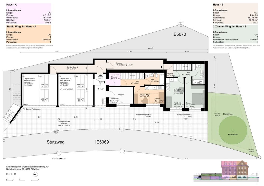 Luxuriöses Neubau mit modernem Wohnkomfort und flexiblen Nutzungsmöglichkeiten 6.5-Zimmer - Bild 13