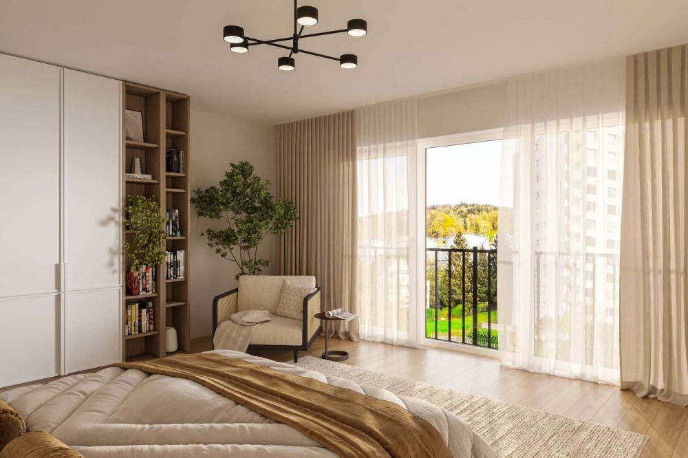 Modernes Wohnen in St. Gallen Exklusive 1- bis 2.5-Zimmerwohnungen - Schlafzimmer