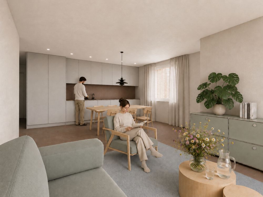 Moderne 3-Zimmer-Neubauwohnung im Erdgeschoss in Horgen – ab Oktober 2026 verfügbar - Bild 2