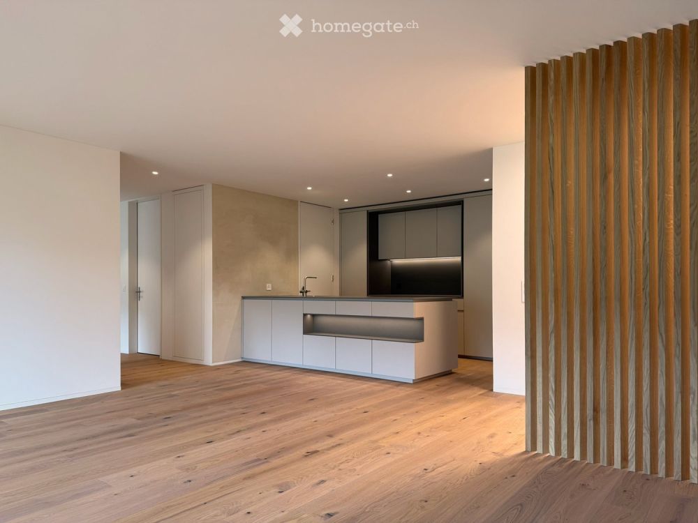 Moderne 3.5-Zimmer-Attikawohnung mit Bergblick in Obernau - Bild 1