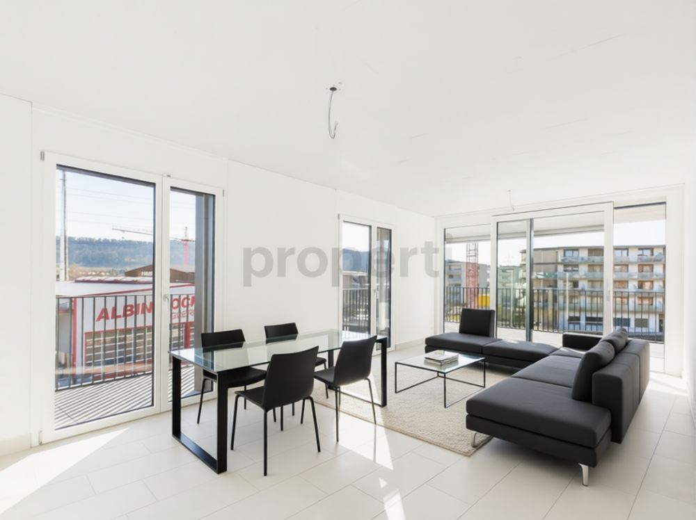 Lichtdurchflutete 4.5-Zimmer-Neubauwohnung in Buchs - Kanton Zürich - Image 2