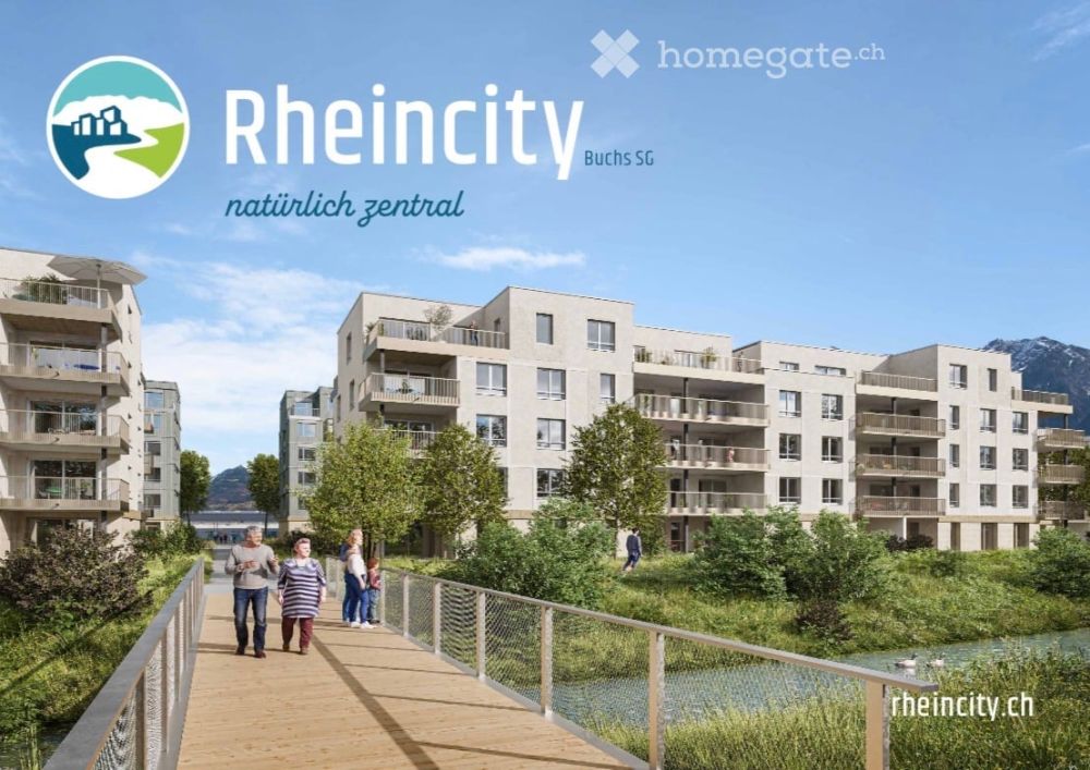 New Construction “Rheincity” - 3.5-room apartment with beautiful Mountain View and terrace - Bild 2