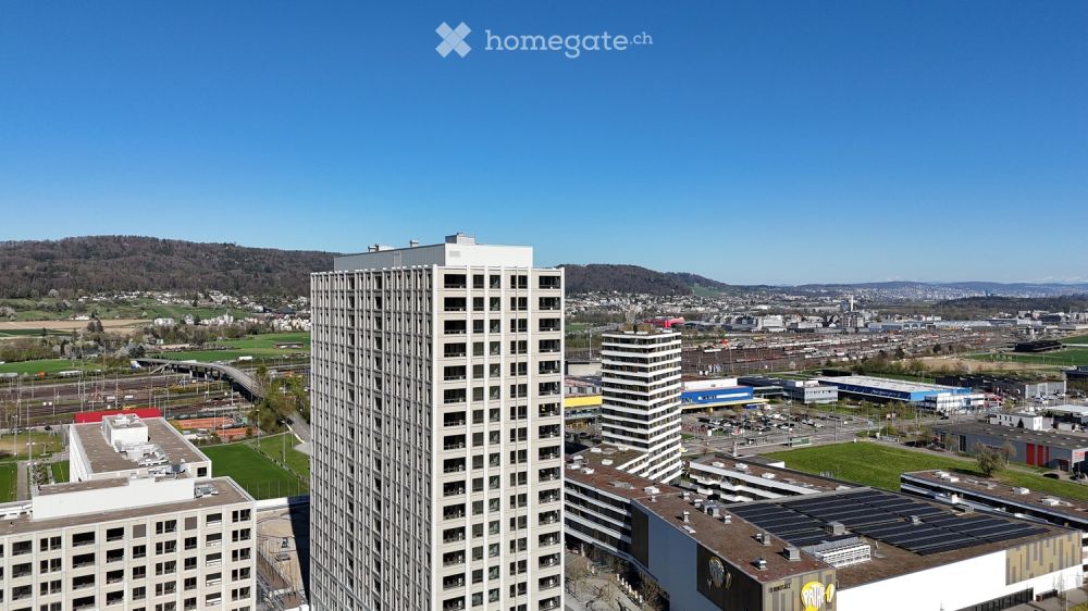 Moderne 3.5-Zimmer-Neubau-Wohnung mit Panoramablick auf Zürich - Bild 1