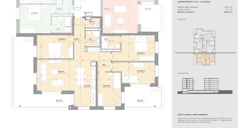 Appartement neuf de haut standing 5.5 pièces - Appartement 5.5 pièces - image - 13