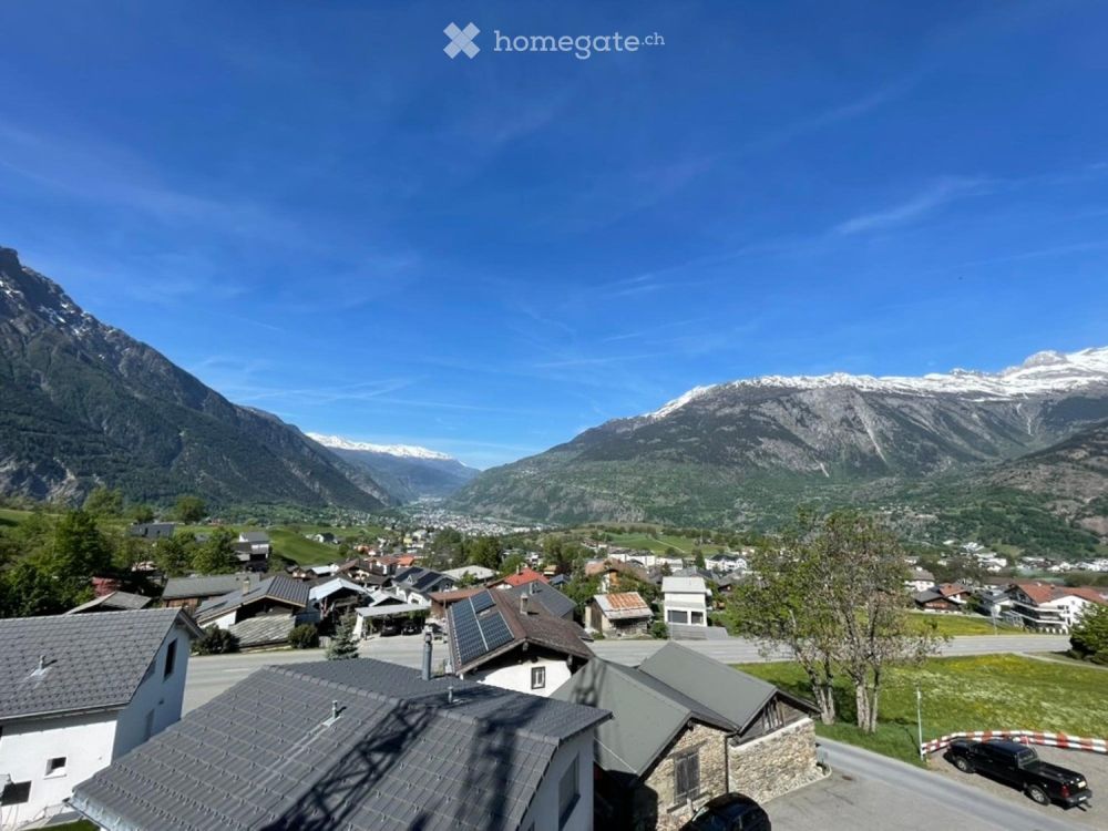 4.5-Zimmer-Neubauwohnung mit Panorama-Blick in Ried-Brig - Bild 1