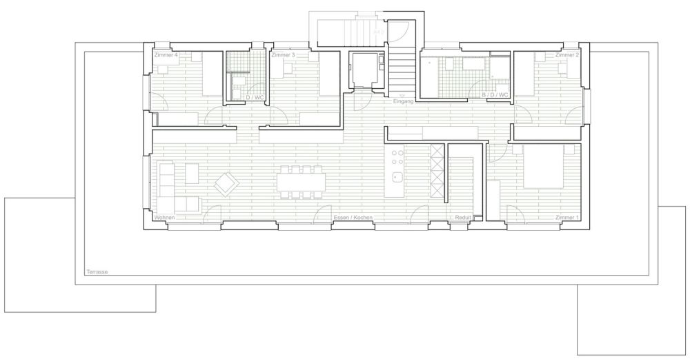5.5 Zimmer-Attika-Wohnung (A6) - Bild 6