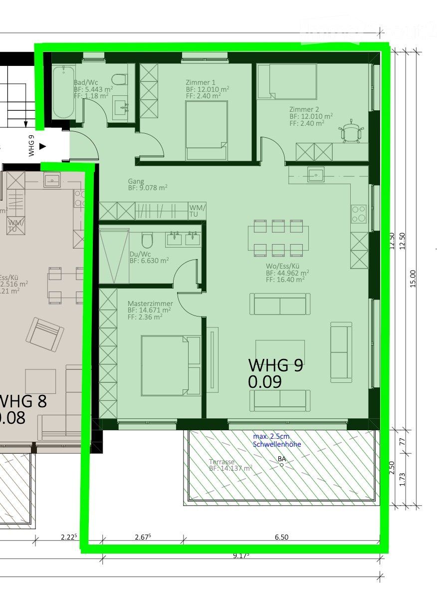 Erstbezug/Neubau: Moderne 4.5-Zimmer-Wohnung - Bild 5