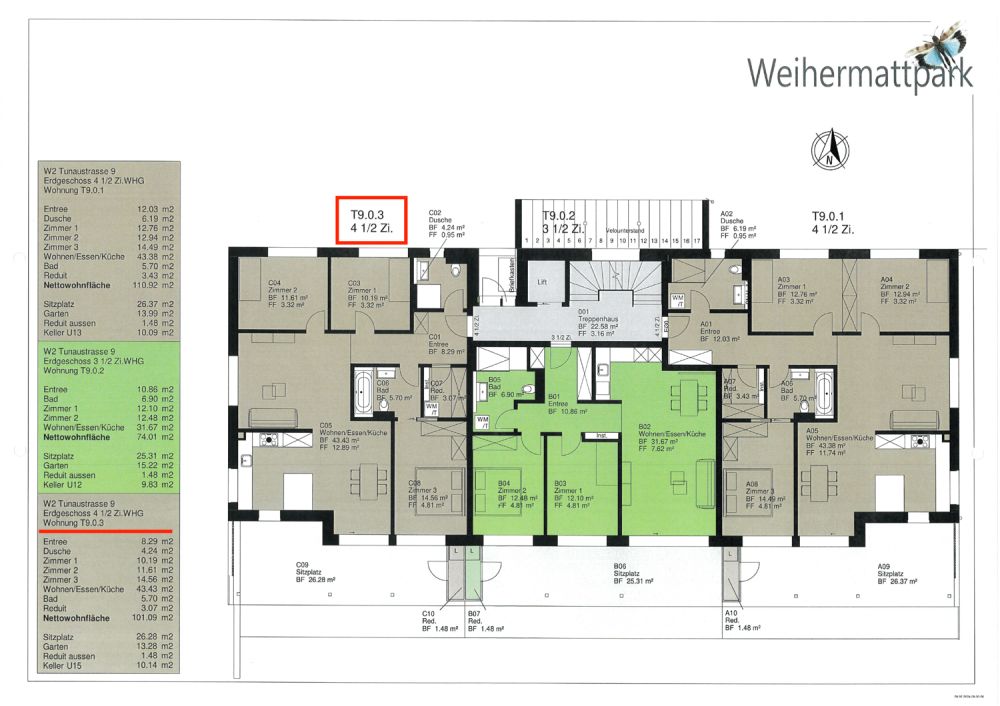 Erstbezug in Reinach AG: Moderne 4.5-Zimmer-Erdgeschosswohnung - Bild 4