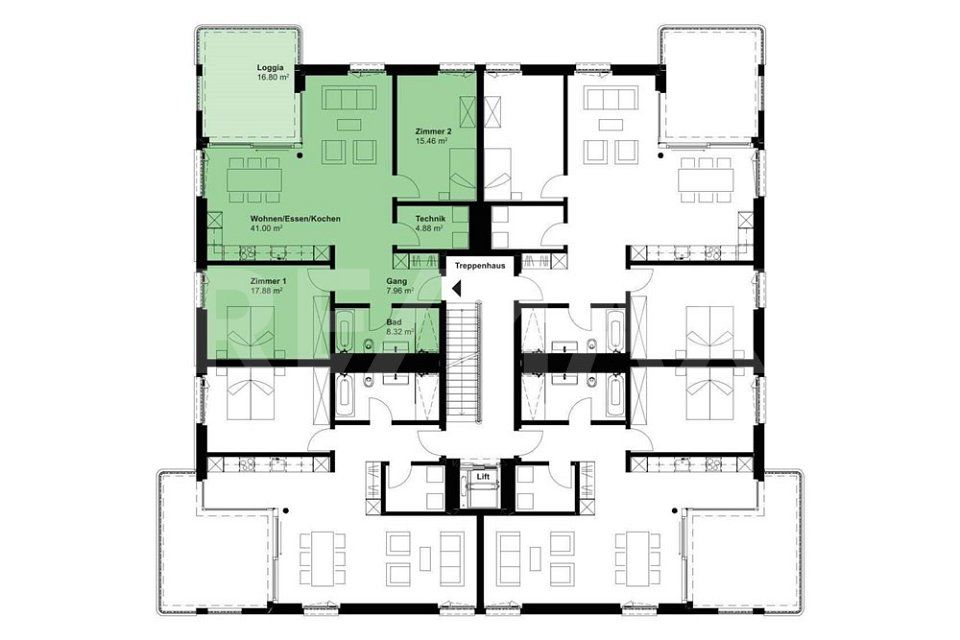 ERSTVERMIETUNG BLAIE Frick  Urbanes und grosszügiges Wohnen in Bahnhofsnähe - Bild 4