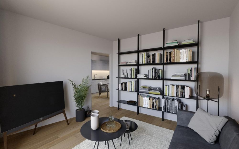 Neubau 3.5-Zimmer Attikawohnung mit Blick auf den Zürisee! - Zimmer