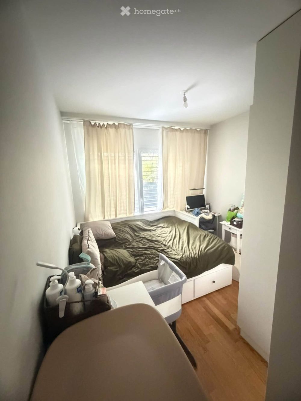 bel appartement de 2,5 pièces d"environ 64m², situé au rez-de-chaussée - Bild 1