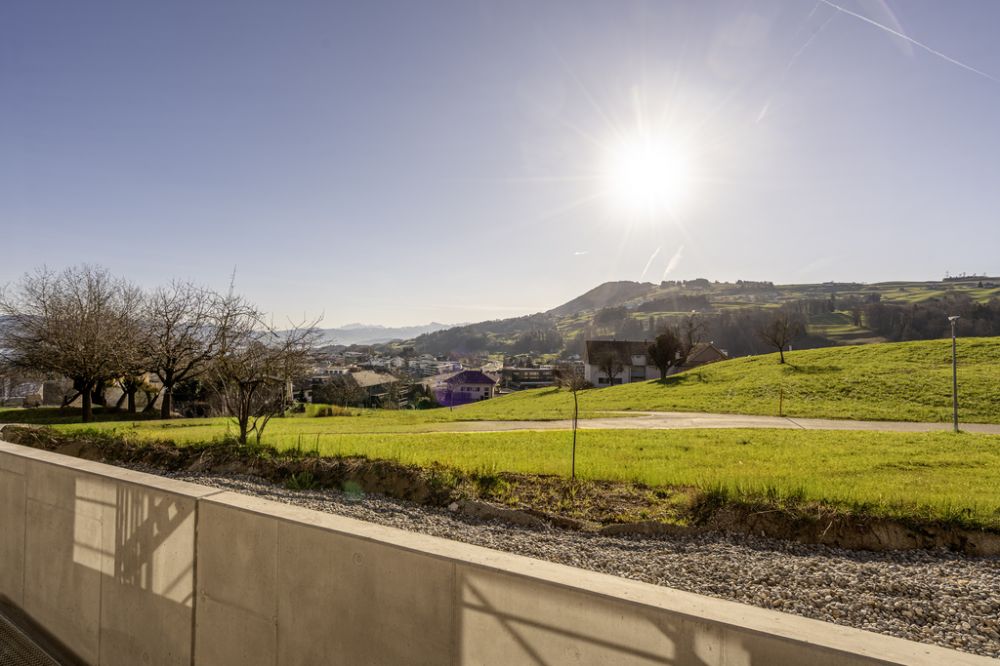 Exklusive 4.5 Zimmer Gartenwohnung mit Fernsicht (Neubau) - F67_Aussicht
