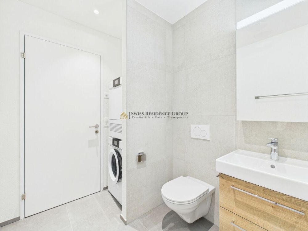 Erstbezug - hochwertige, südseitige 3.5-Zimmer-Gartenwohnung mit Loggia und Sitzplatz - Bild 6