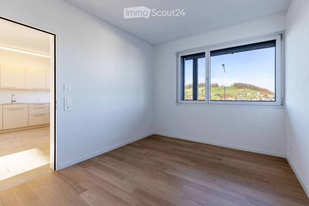 Luxuriöse 3.5-Zimmer Neubauwohnung mit grosser Terrasse + Aussicht in Herisau - Bild 5