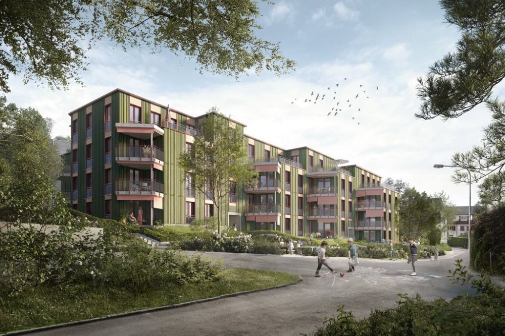 MIETEN OHNE KAUTION - Attikawohnung mit Weitsicht - Aussenansicht Visualisierung