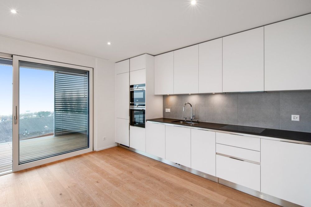 Magnifique appartement à proximité du lac de St-Aubin (NE) - Küche